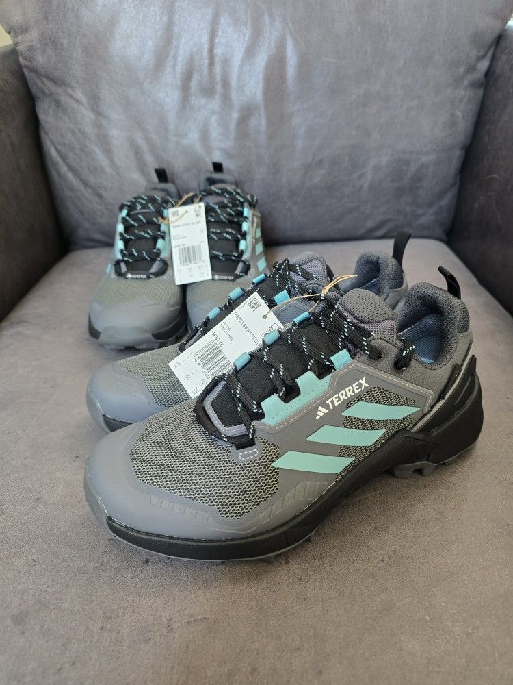 Adidas TERREX Swift R3 GORE TEX Hiking Outdoor Grey Women Size