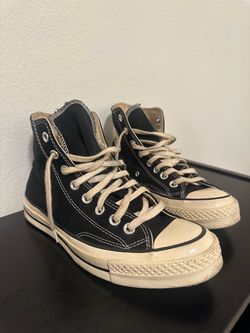 Converse Chuck 70 Black High Top Sneakers – Vintage Style – Size 8.5W 6.5M