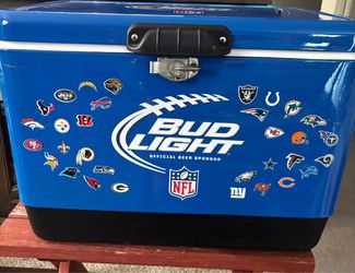 BudLight NFL Chest Cooler
