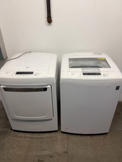 LG Washer and Gas Dryer