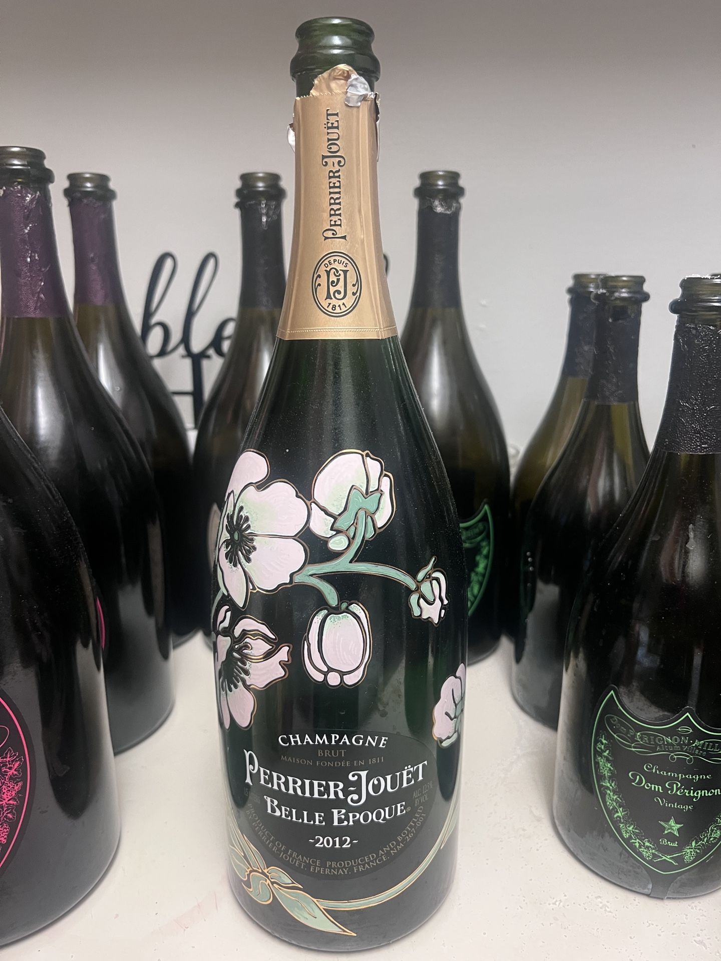 Multiple empty bottles for sale