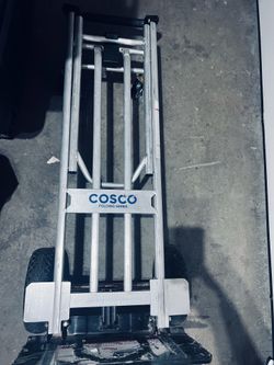COSCO 3-in-1 Folding Dolly carrier- Assist Series Aluminum Hand Truck, 1000 lbs