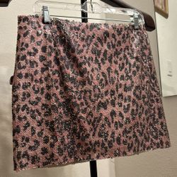 No free People Sequin Skirt