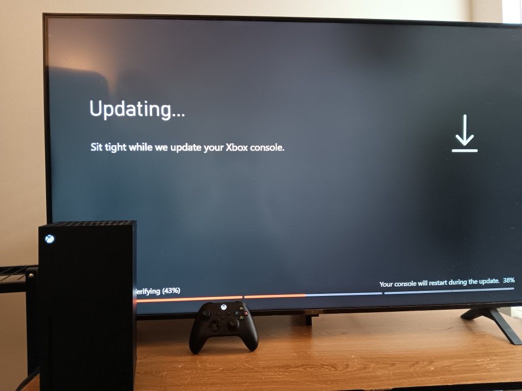 Xbox Series X With Controller 