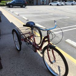 Kent Monterey Folding 26" Adult Trike Tricycle