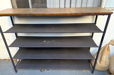 5 tier shoe rack