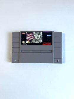 King Arthur's World (Super Nintendo, 1993) SNES  Tested + Dust Cover + Cart Only