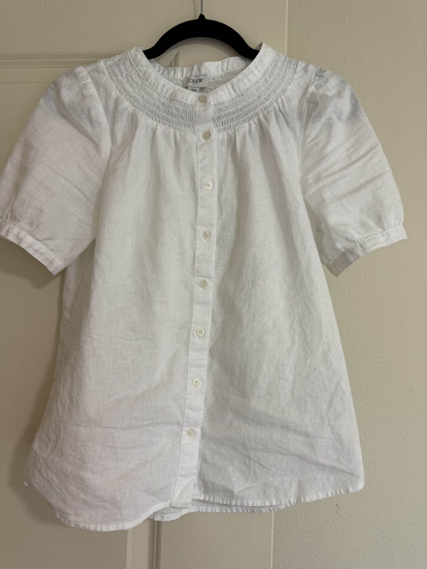 Jcrew Linen Top