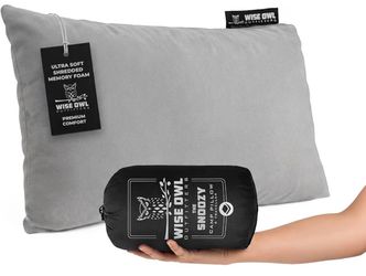 Wise Owl Outfitters Snoozy Camp Pillow