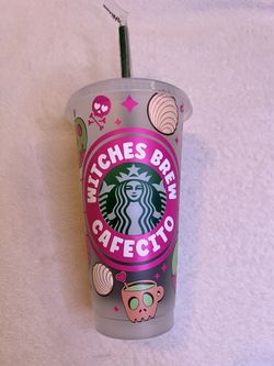 Starbucks Custom Cup Witches Brew Cafecito 