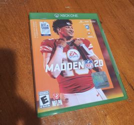 NFL Madden 20 Xbox 1