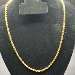 10k Gold Rope Chain