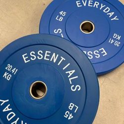 45lb Bumper Plates and 25 Lb Bumper Plates
