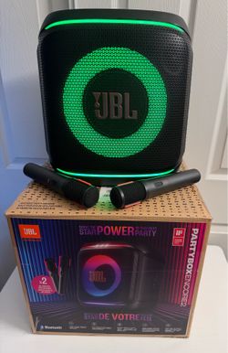 JBL PARTYBOX ENCORE 2  WITH 2 MICROPHONES 🎤 🎤