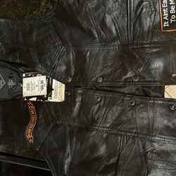Leather Vest Jacket