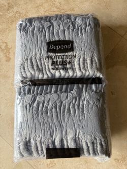 Mens Depends - size Large