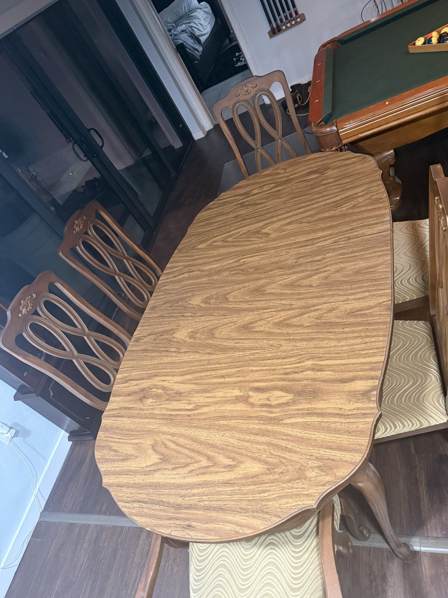 Real Wood Dining set