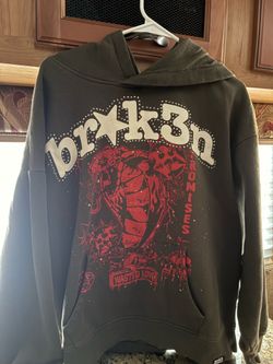BROKEN PROMISES WL BROWN HOODIE