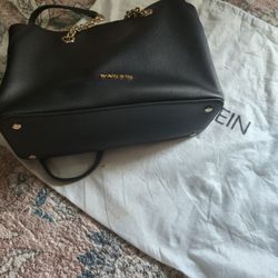 Calvin Klein Hailey Micro Pebble Top Zip Chain Tote