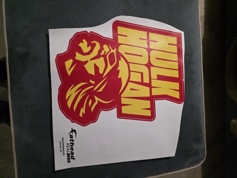 Hulk Hogan Wall Cling