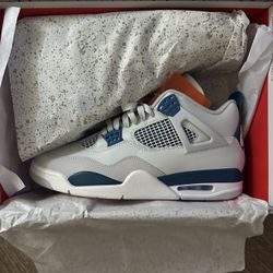 Jordan 4s military blue