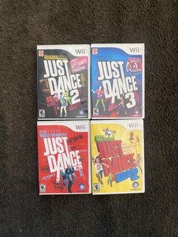 JUST DANCE GAMES for Nintendo WII