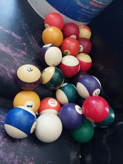 Extra Pool Balls $3 Each NO EIGHTBALL