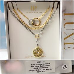 Summer Luxe Layers Necklace 