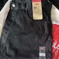 501 all black pants