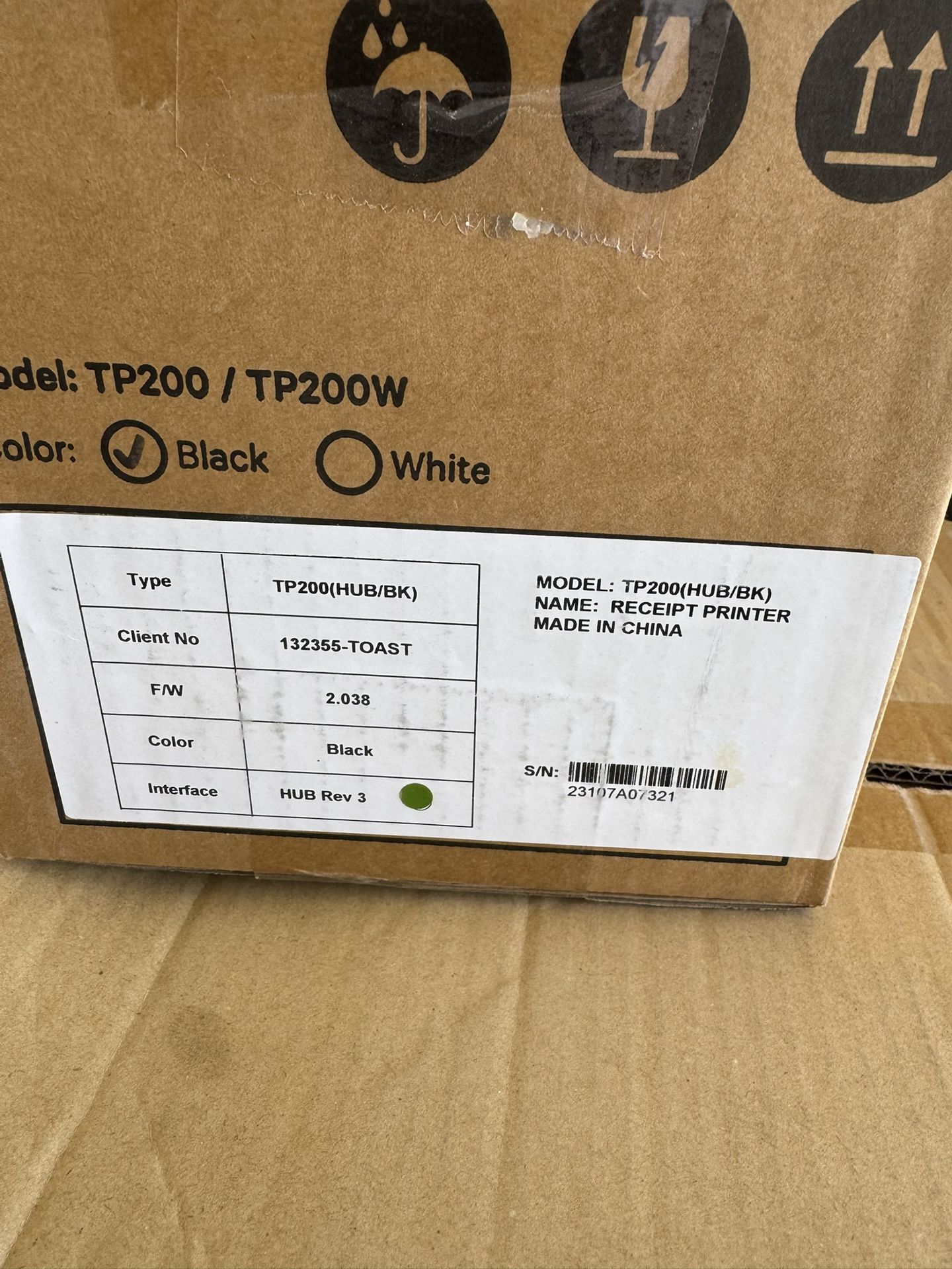 NEW Toast Printer - TP200