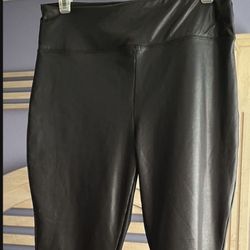 NEW Small And Medium Black Faux Leather Leggings SALE. $8 Each 🍀
