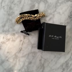 14k Gold Plated Sterling Silver Bracelet