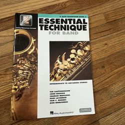 Essential Technique Alto Saxophone Practice Book