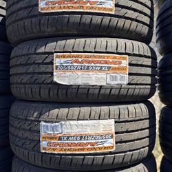 Vendo set de llantas nuevas 205/50R17 marca Arroyo con 50.000 mil millas de garantía