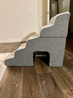 5-Step 28.8”H Dog Stairs Ramp