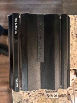 Soundstream SR1.3500D 3500 Watt Monoblock Class AB Car Audio Subwoofer Amplifier