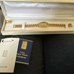 Lenox Swiss Gold Watch