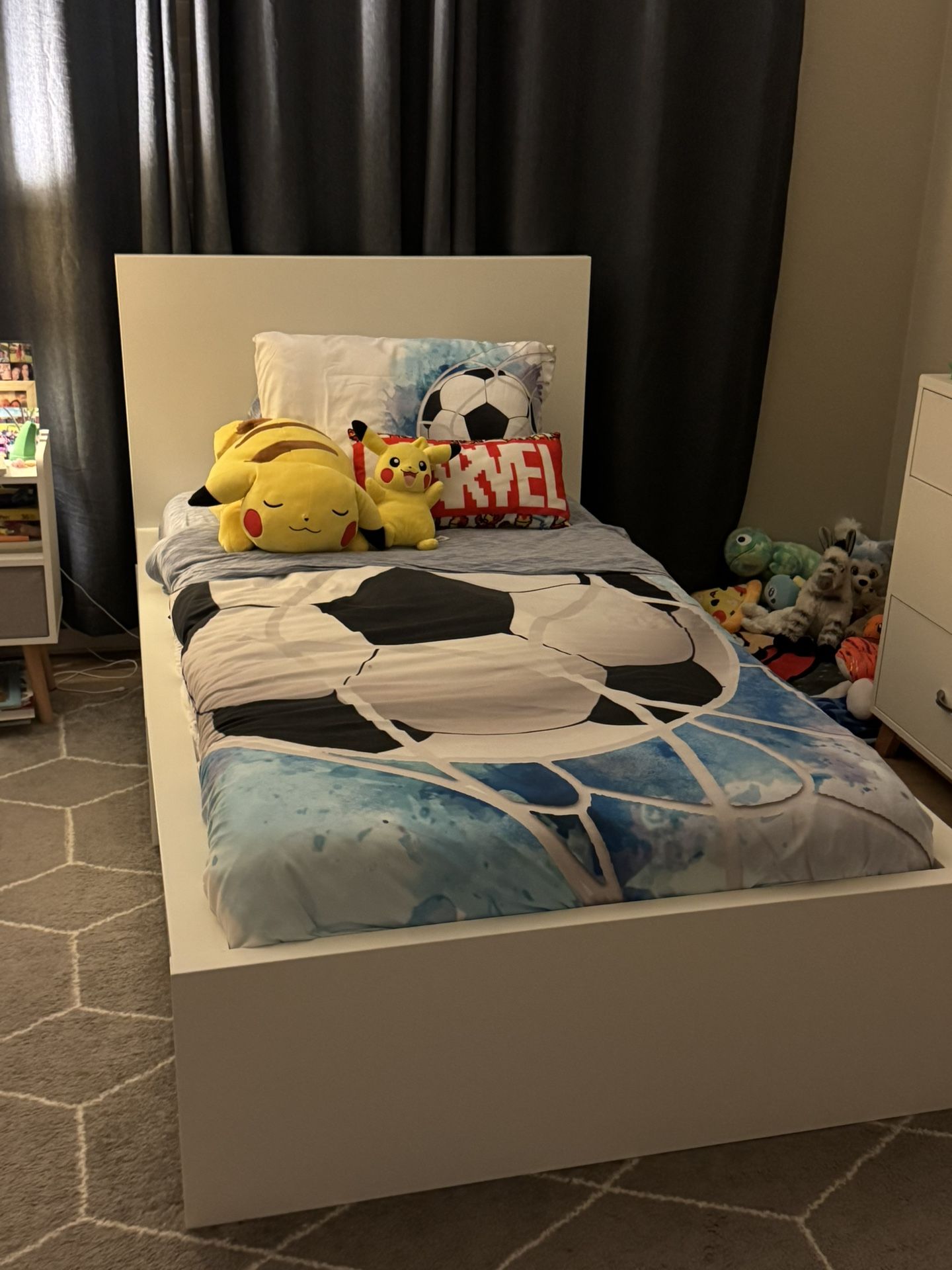 Twin Bed Frame And Mattress Set