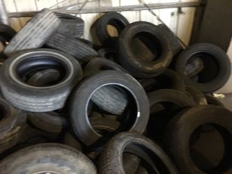 Lots of different tire