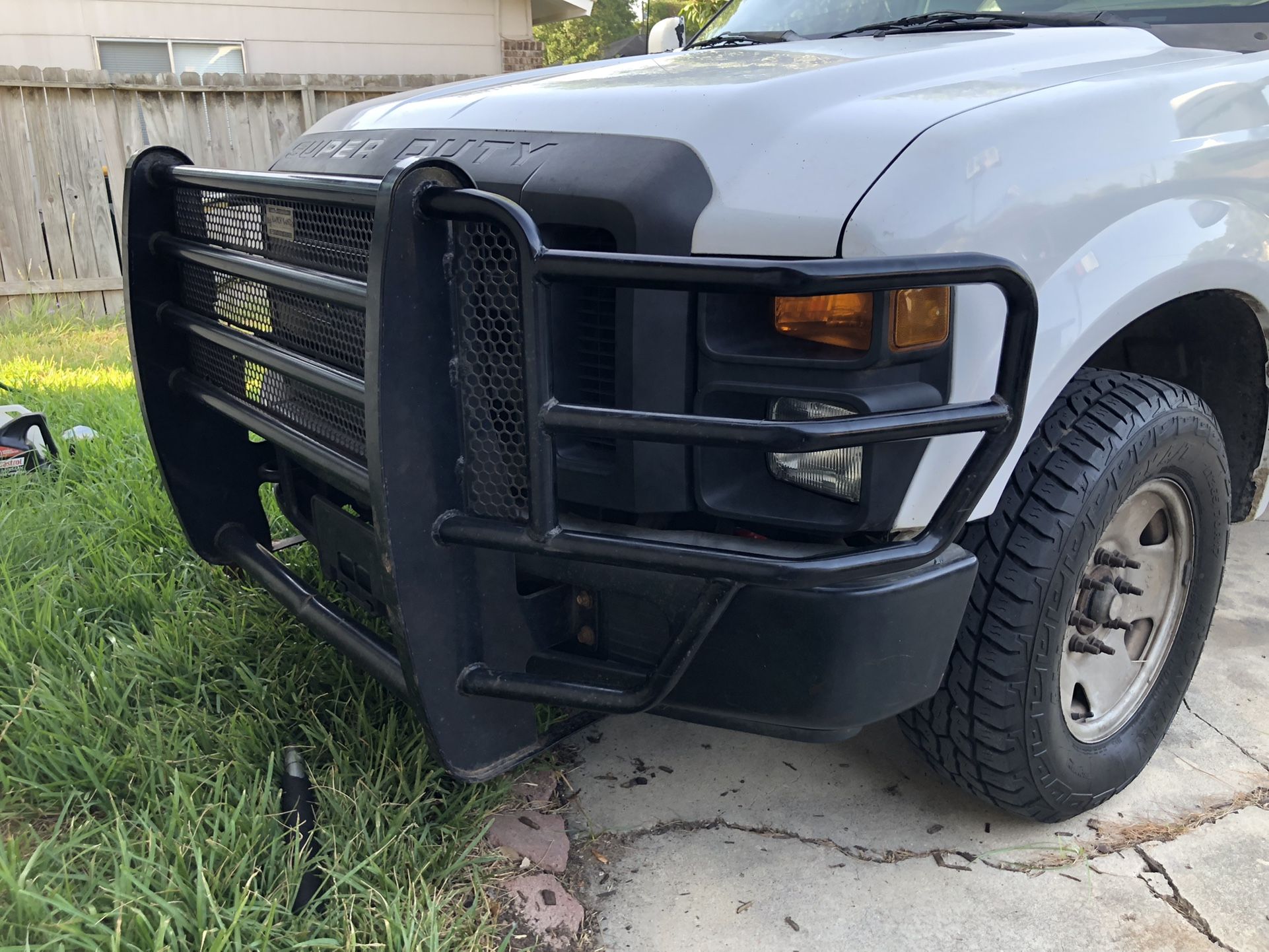 2008 F250 Super Duty Ranch Hand grill guard