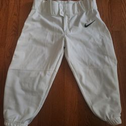 Nike White Baseball Knickers Medium Little Kids