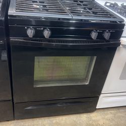 Whirlpool Stove , Gas, Color, Black
