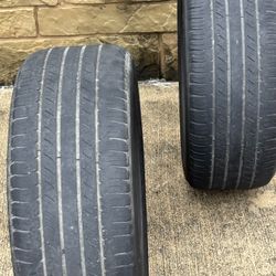 2 Used Michelin Tires (235/50 R18)