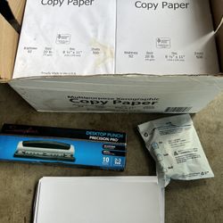 Paper, Ink, And Hole Punch