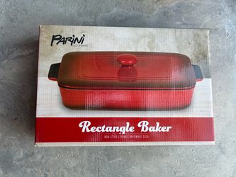 Parini Cookware Rectangle Baker with Lid