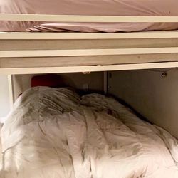Metal White Bunk Beds