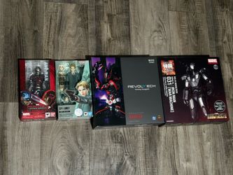 Revoltech & S.h.figurart Lot (Read Description)