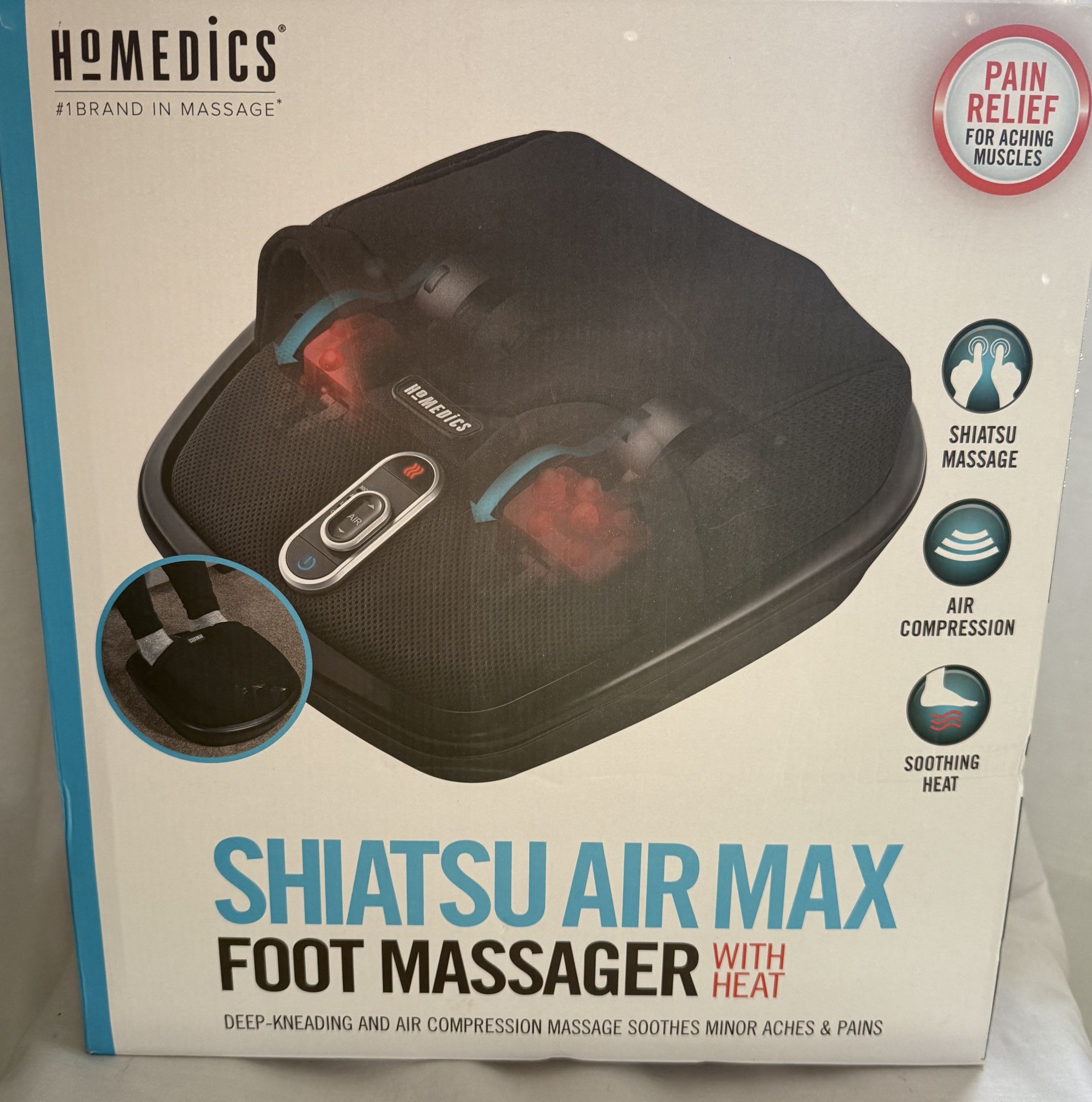 Foot Massager with Heat - New