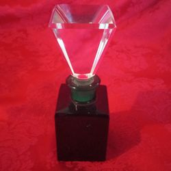 Leaded Crystal Perfume Bottle