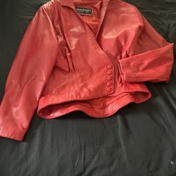 Red Leather Jacket